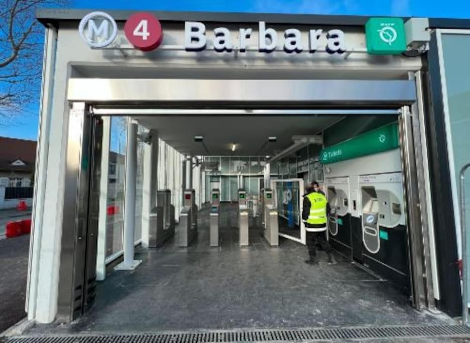 Magnifique Duplex 45 M2 Aux Portes De Paris Metro Barbara A 30Mn Expo Porte De Versailles Montrouge Esterno foto