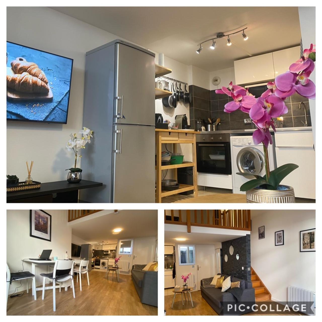 Magnifique Duplex 45 M2 Aux Portes De Paris Metro Barbara A 30Mn Expo Porte De Versailles Montrouge Esterno foto